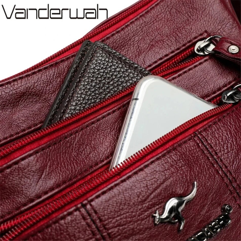 Bolsa Feminina em couro - VANDERWAH