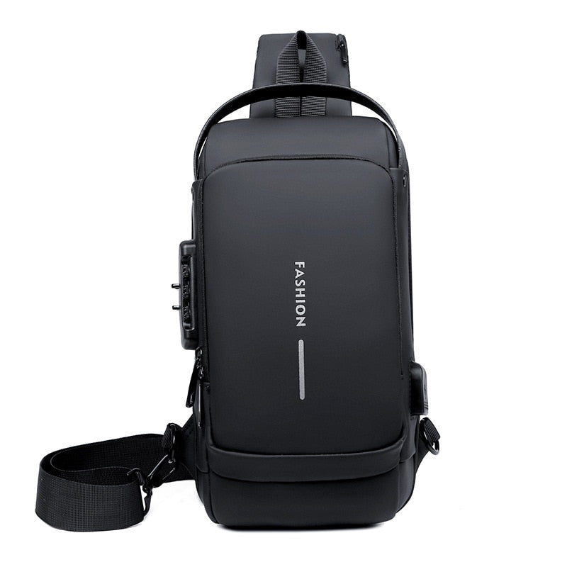 Mochila ProFashion - Anti-furto e com adaptador de Powerbank embutido (Unissex)